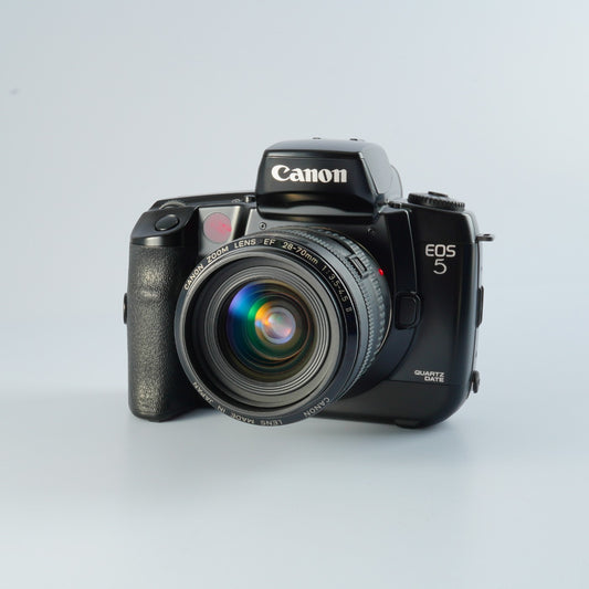 Canon EOS 5 + EF 28-70mm F/3.5-4.5 Ⅱ AF フィルム一眼レフカメラ