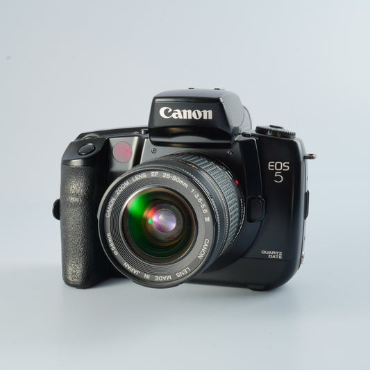 Canon EOS 5 + EF 28-80mm F/3.5-5.6 Ⅲ AF フィルム一眼レフカメラ