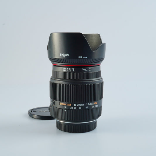 SIGMA 18‑200mm F3.5‑6.3 II DC OS HSM  (Pentax K用) ズームレンズ