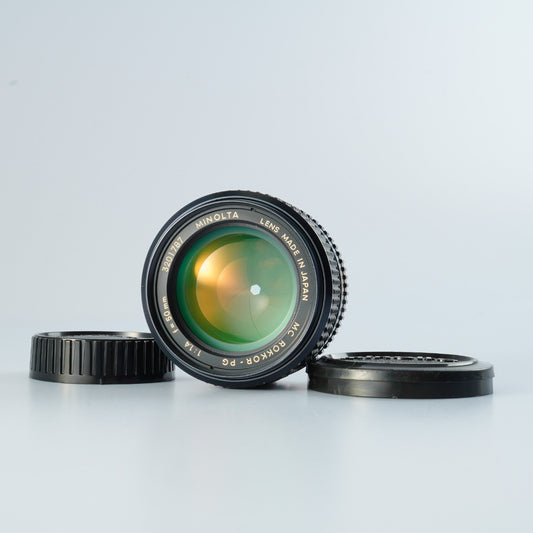 MINOLTA MC Rokkor PG 50mm F/1.4  単焦点レンズ