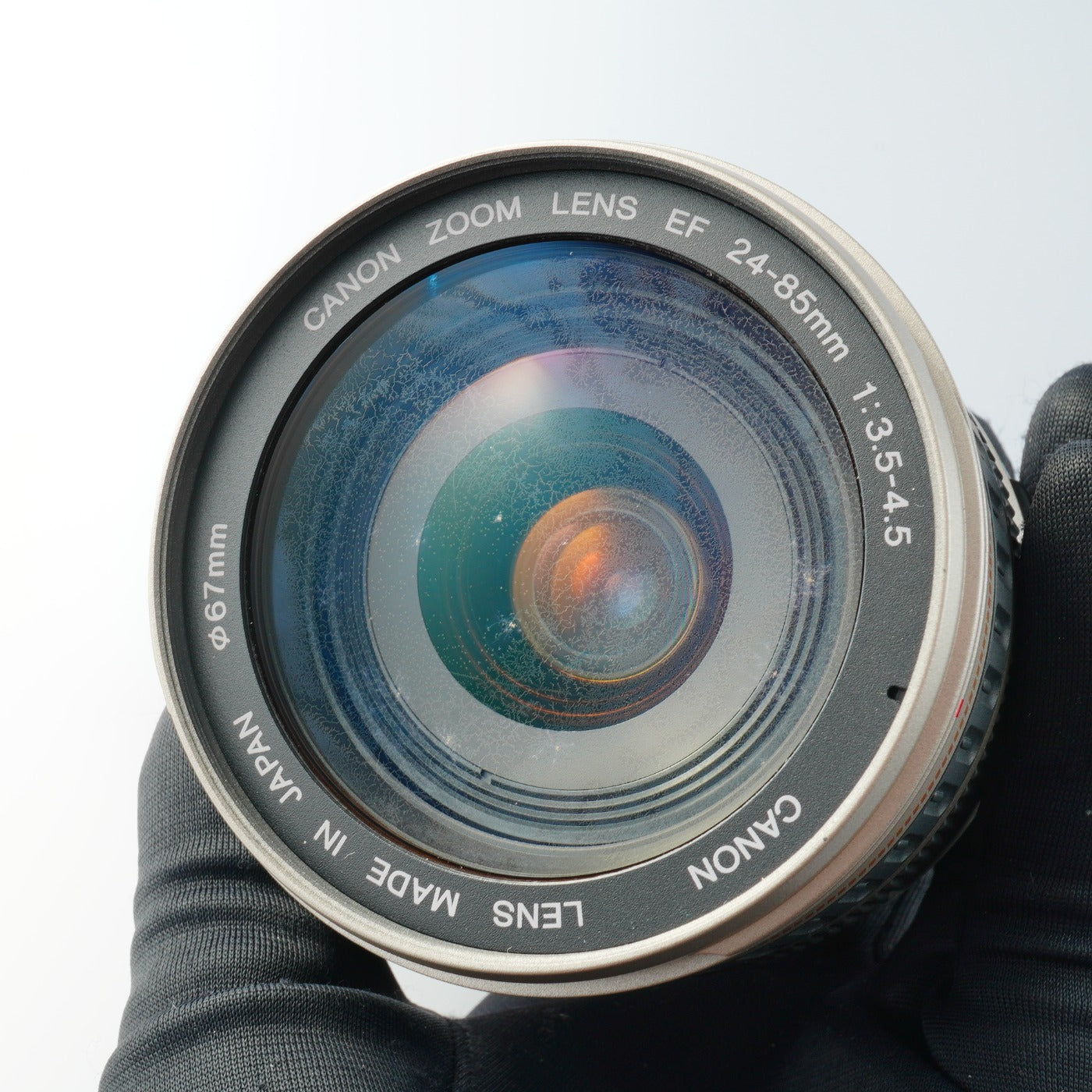 【ジャンク】 Canon EF 24-85mm F/3.5-4.5 USM Silver  ズームレンズ