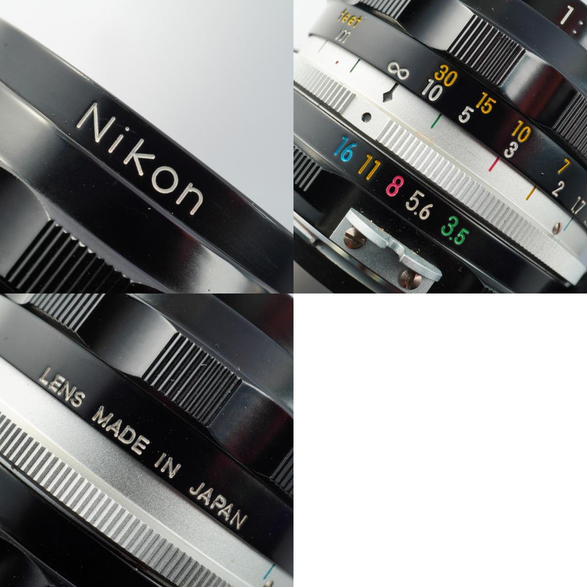 Nikon 非Ai Nikkor-H Auto 28mm F/3.5  単焦点レンズ