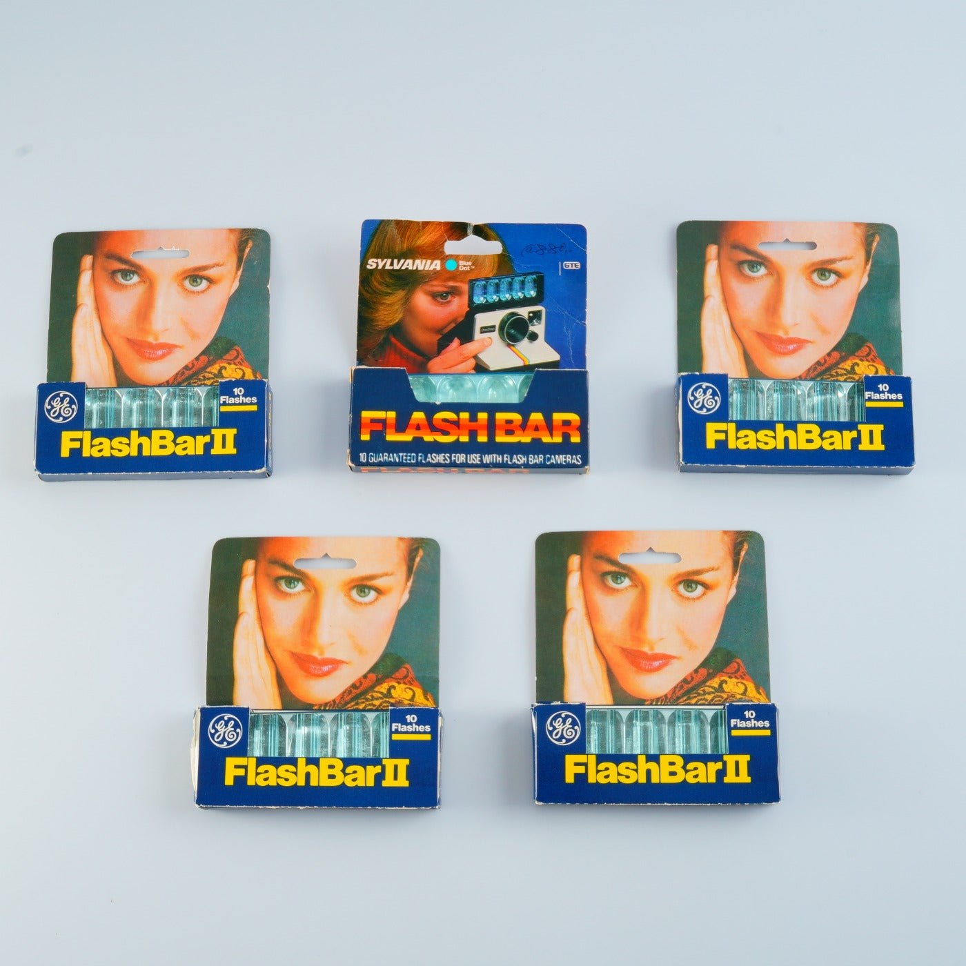 【ジャンク】 【NEW】 Polaroid FlashBar + 4 FlashBar Ⅱ 50 Flashes ストロボ・露出計