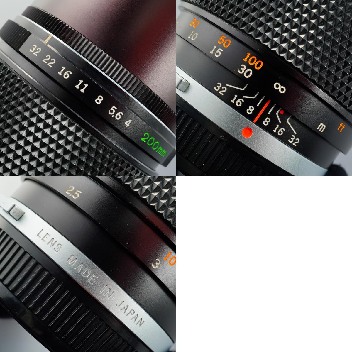 OLYMPUS OM-SYSTEM E.Zuiko AUTO-T 200mm f/4  単焦点レンズ