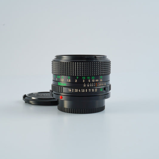 Canon New FD NFD 50mm f/1.4  単焦点レンズ
