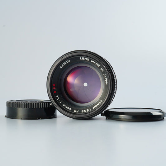 【ジャンク】 Canon FD 50mm f/1.4 s.s.c.  単焦点レンズ