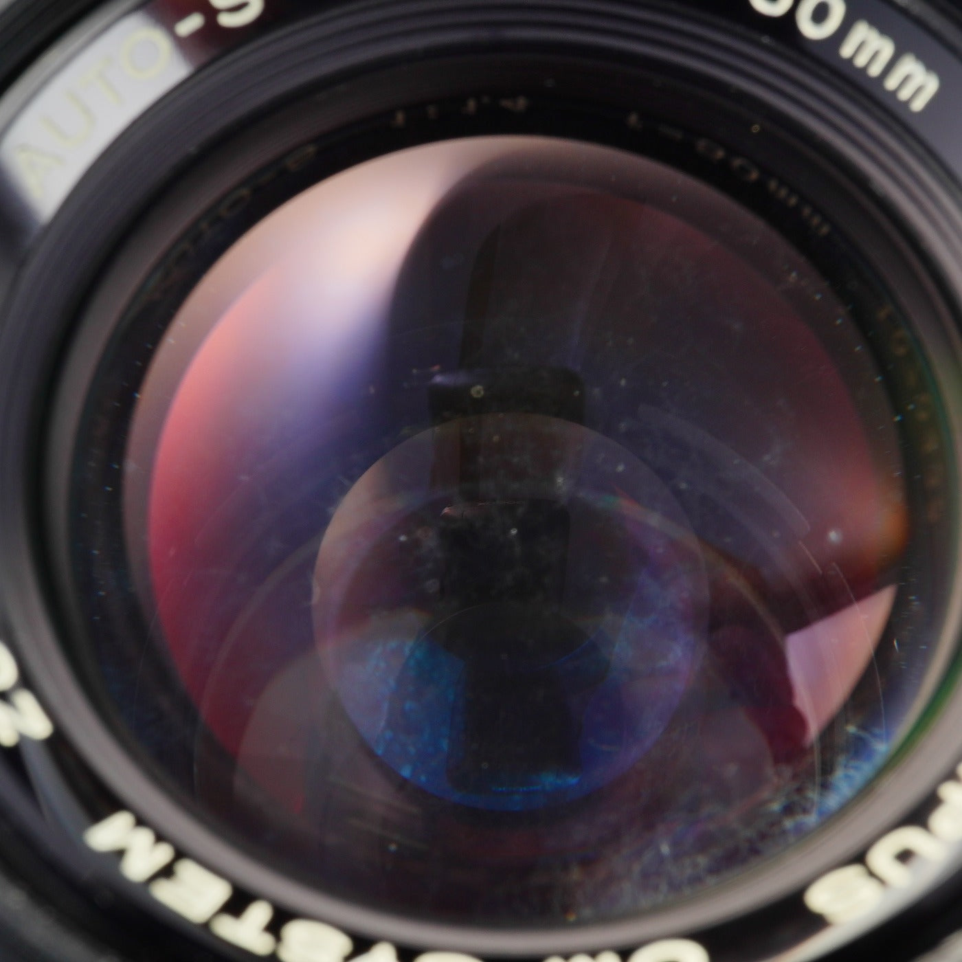 【ジャンク】 OLYMPUS OM-SYSTEM ZUIKO MC AUTO-S 50mm F/1.4  単焦点レンズ