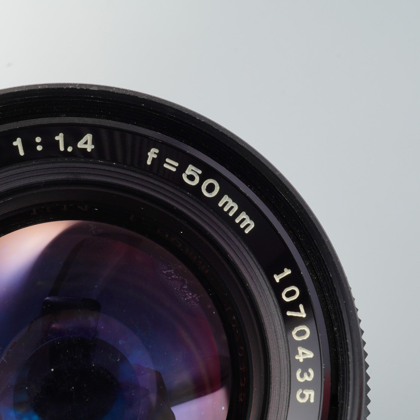 【ジャンク】 OLYMPUS OM-SYSTEM ZUIKO MC AUTO-S 50mm F/1.4  単焦点レンズ