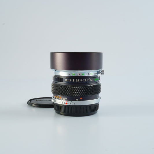 【ジャンク】 OLYMPUS OM-SYSTEM G.ZUIKO AUTO-S 50mm F/1.4  単焦点レンズ