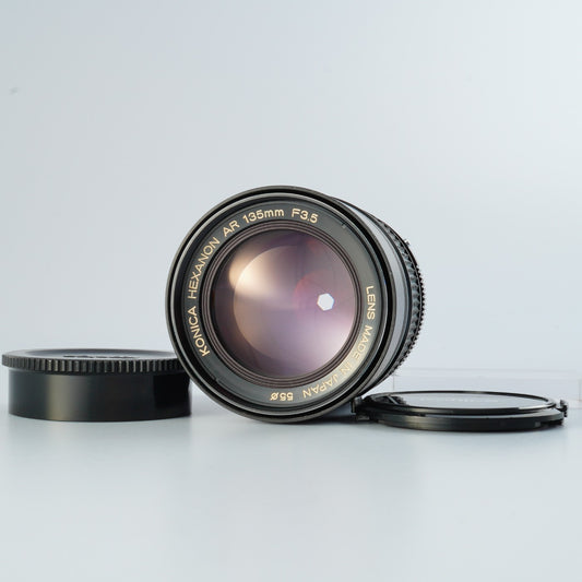 Konica HEXANON AR 135mm F/3.5  単焦点レンズ