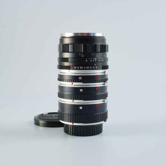 MINOLTA AUTO ROKKOR-PF 58mm F/1.4 + Extention Tubes 14mm/21mm/28mm  単焦点レンズ