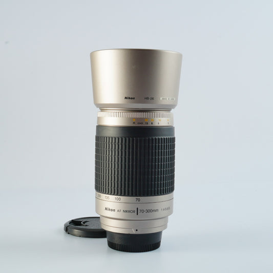 Nikon AF Nikkor 70-300mm F/4-5.6 G Silver  ズームレンズ