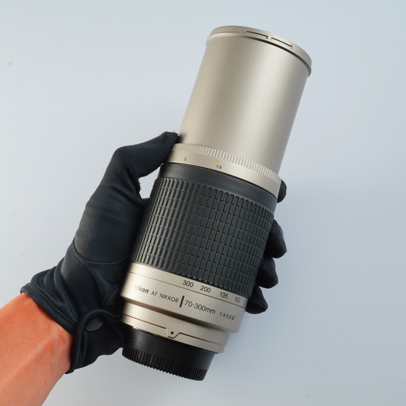 Nikon AF Nikkor 70-300mm F/4-5.6 G Silver  ズームレンズ