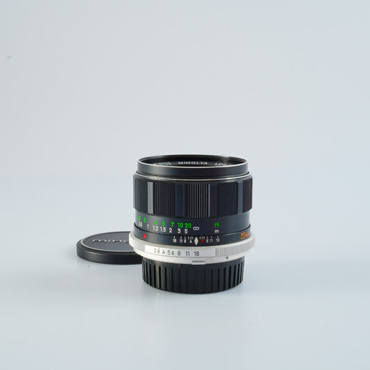 MINOLTA MC W.ROKKOR-HG 35mm F/2.8  単焦点レンズ