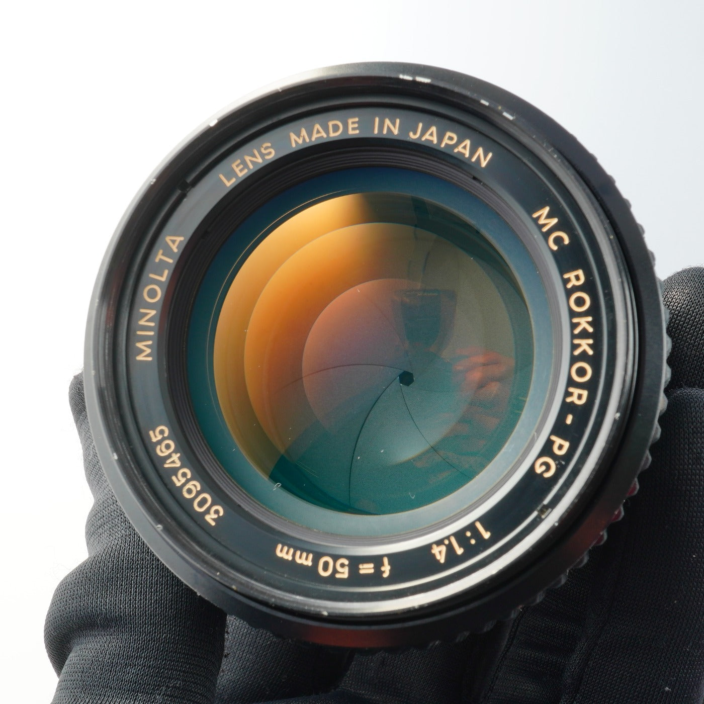 MINOLTA MC Rokkor PG 50mm F/1.4  単焦点レンズ