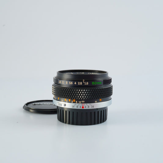 OLYMPUS OM-System F.Zuiko Auto-S 50mm F/1.8  単焦点レンズ