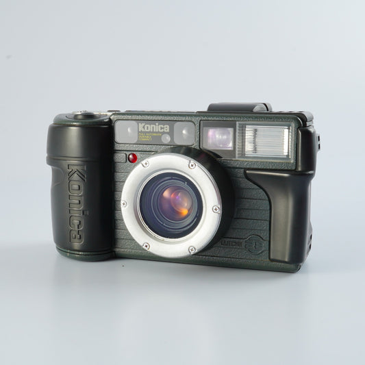 Konica GENBAKANTOKU (現場監督) WIDE 28 コンパクトフィルムカメラ