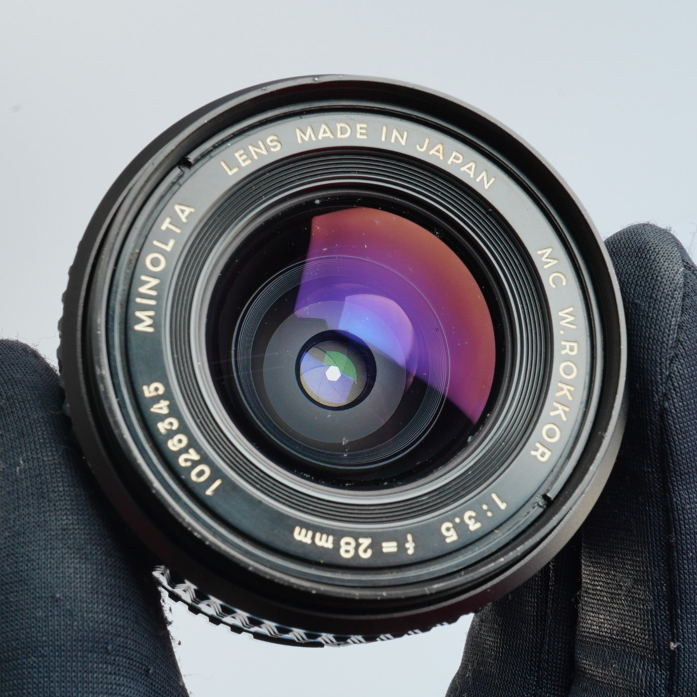 MINOLTA MC W.Rokkor 28mm F/3.5  単焦点レンズ