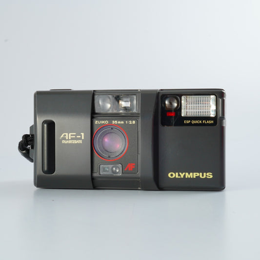 OLYMPUS AF-1 QUARTZDATE 35mm F/2.8 コンパクトフィルムカメラ