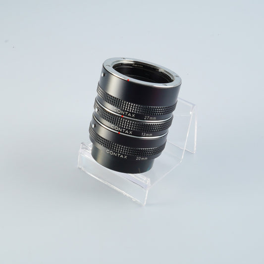 CONTAX Macro Lens Extension Tube Set 13mm 20mm 27mm カメラ関連アクセサリー