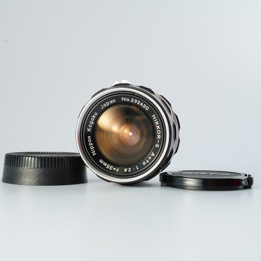 Nikon Nikkor-S Auto 35mm F/2.8 非Ai  単焦点レンズ