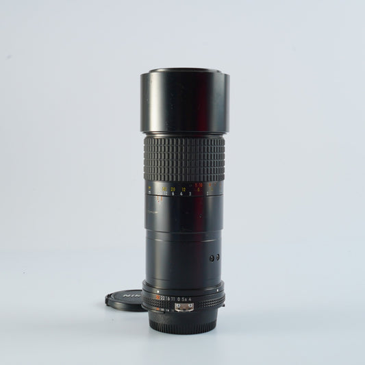 【ジャンク】 Nikon Ai-S Micro-Nikkor 200mm F/4  単焦点レンズ