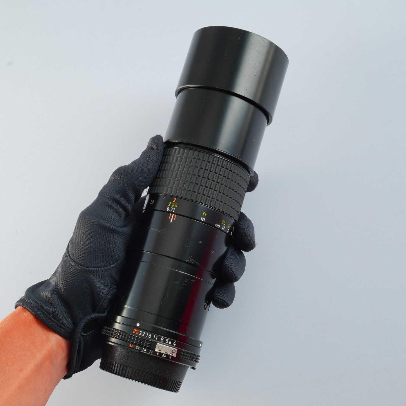 【ジャンク】 Nikon Ai-S Micro-Nikkor 200mm F/4  単焦点レンズ
