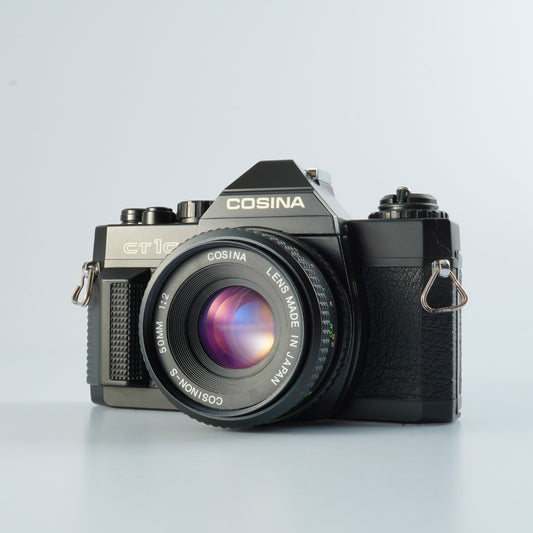 COSINA CT-1G + COSINON-S 50mm F/2 MF フィルム一眼レフカメラ