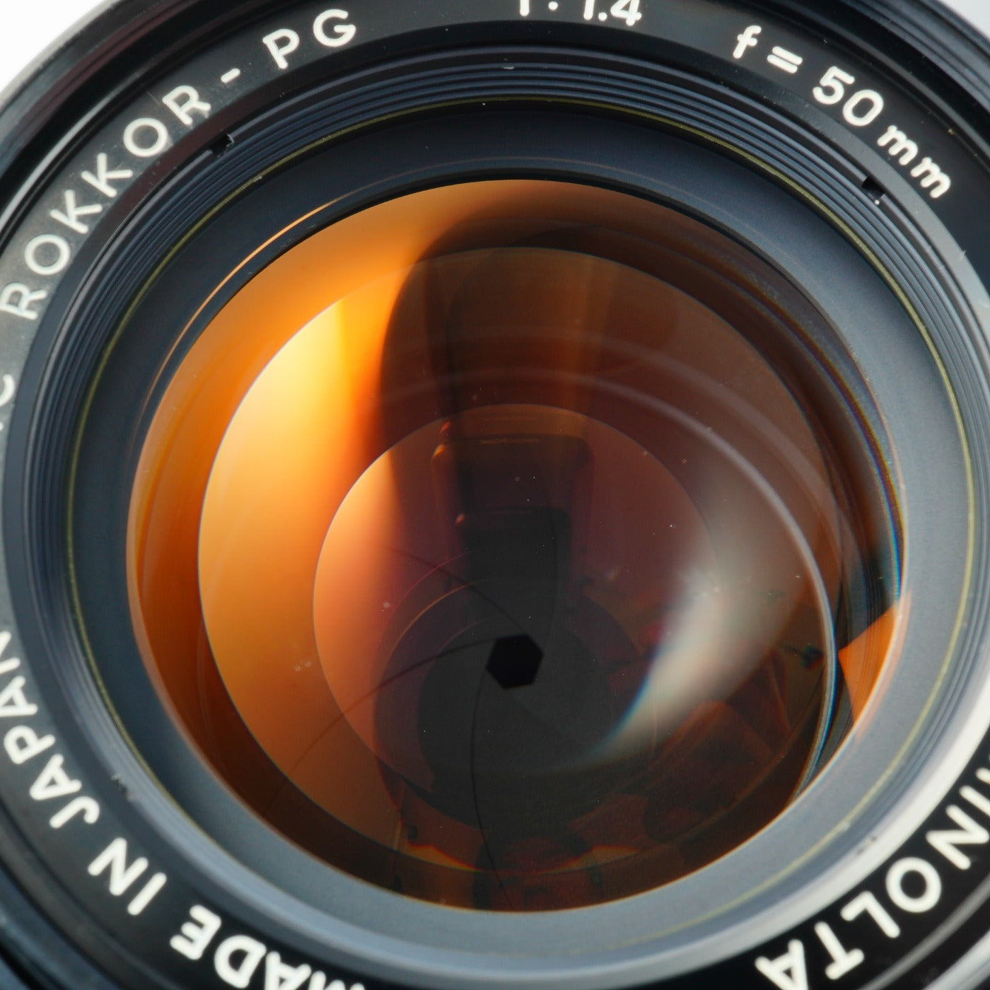 MINOLTA MC Rokkor PG 50mm F/1.4  単焦点レンズ