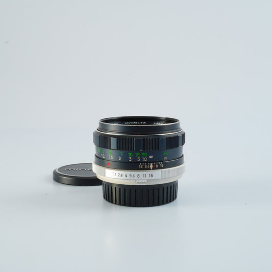 MINOLTA MC ROKKOR-PF 55mm f1.7  単焦点レンズ