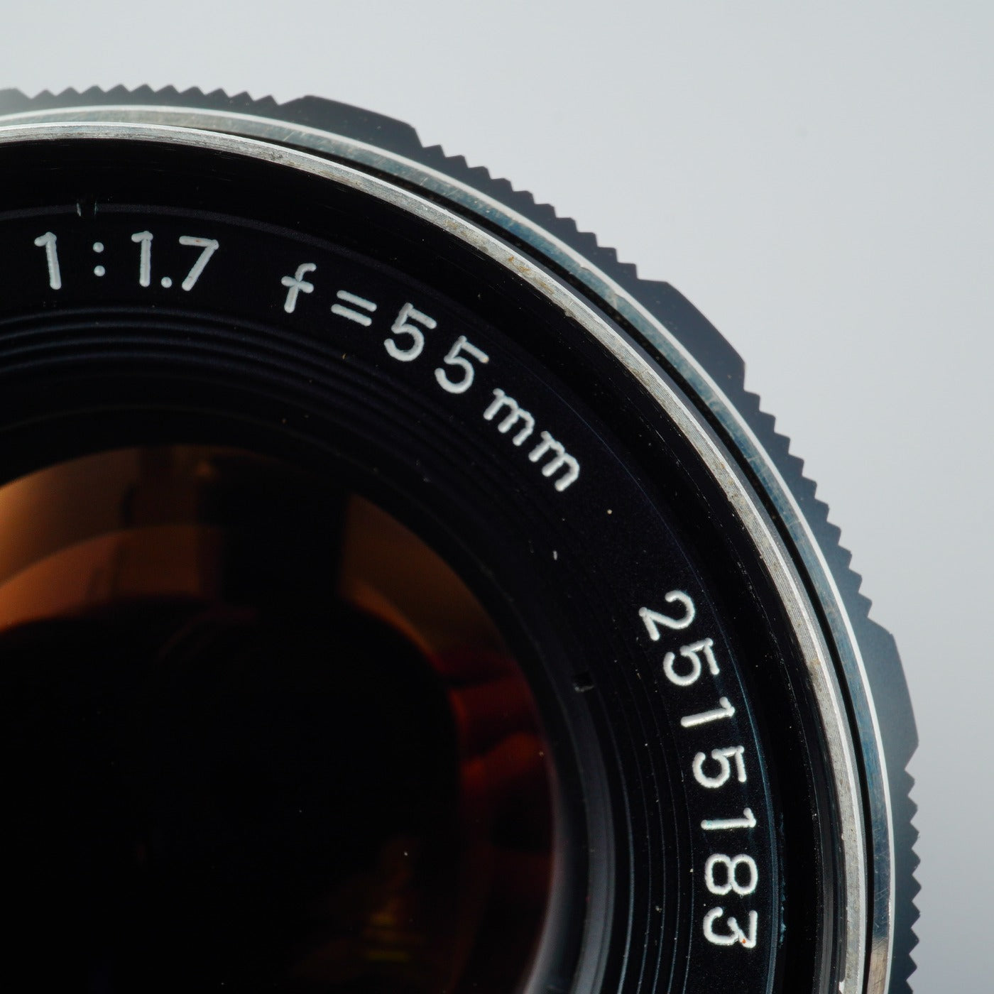 MINOLTA MC ROKKOR-PF 55mm f1.7  単焦点レンズ