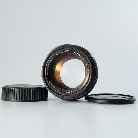 【ジャンク】 OLYMPUS OM-SYSTEM G.ZUIKO AUTO-S 50mm F/1.4  単焦点レンズ