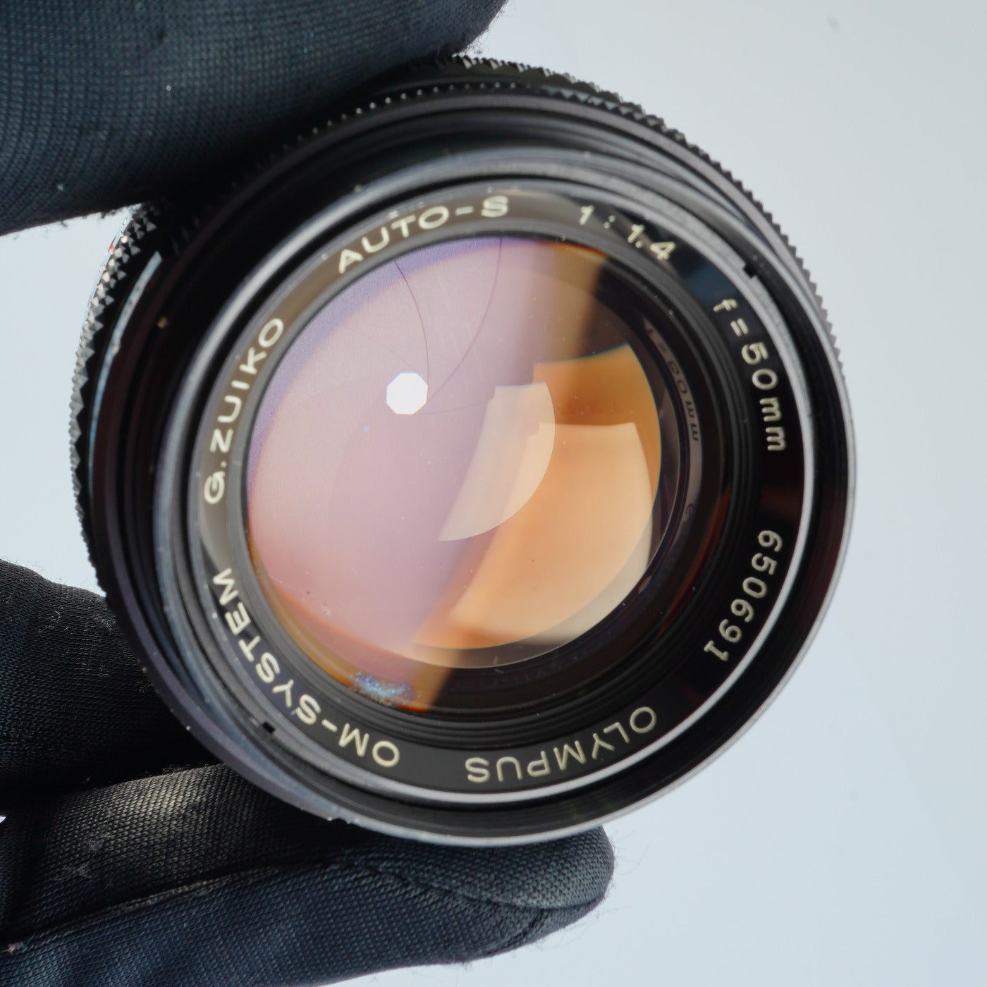 【ジャンク】 OLYMPUS OM-SYSTEM G.ZUIKO AUTO-S 50mm F/1.4  単焦点レンズ