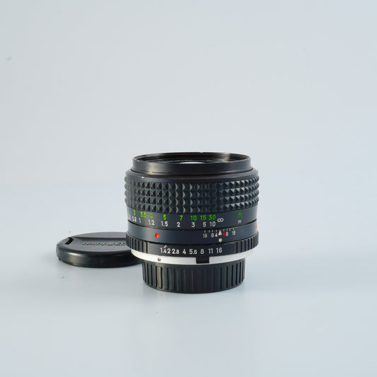 MINOLTA MC Rokkor PG 50mm F/1.4  単焦点レンズ