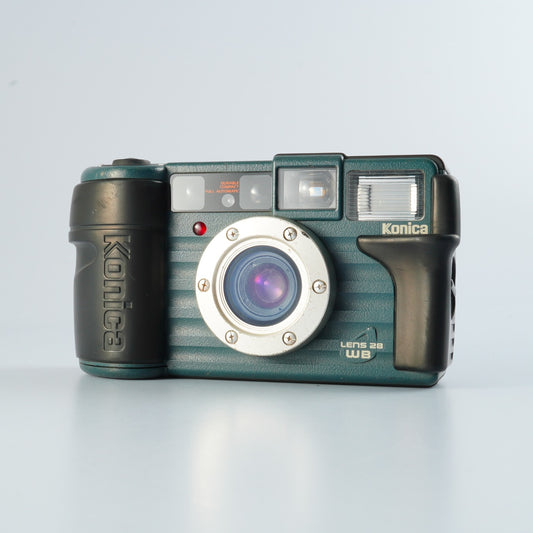 Konica Genba Kantoku （現場監督） 28 WB  コンパクトフィルムカメラ