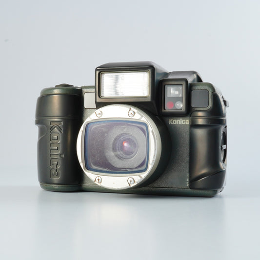 Konica Genba Kantoku （現場監督） zoom 28-56mm コンパクトフィルムカメラ