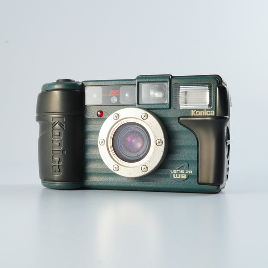 Konica Genba Kantoku （現場監督） 28 WB  コンパクトフィルムカメラ