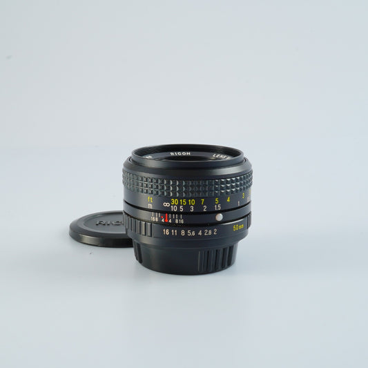 Ricoh Rikenon 50mm F/2  (Pentax K用) 単焦点レンズ