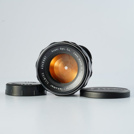 PENTAX Super-Takumar 55mm F/1.8  (M42用) 単焦点レンズ