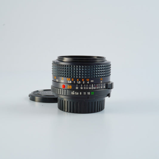 MINOLTA MD 28mm F/3.5  単焦点レンズ