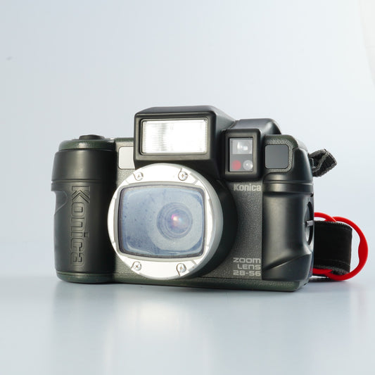 Konica Genba Kantoku （現場監督） zoom 28-56mm コンパクトフィルムカメラ