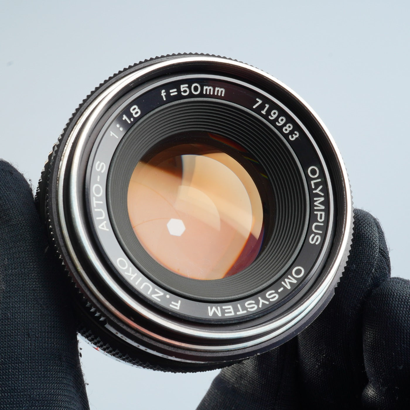 【ジャンク】 OLYMPUS OM System F.Zuiko Auto-S 50mm F/1.8  単焦点レンズ