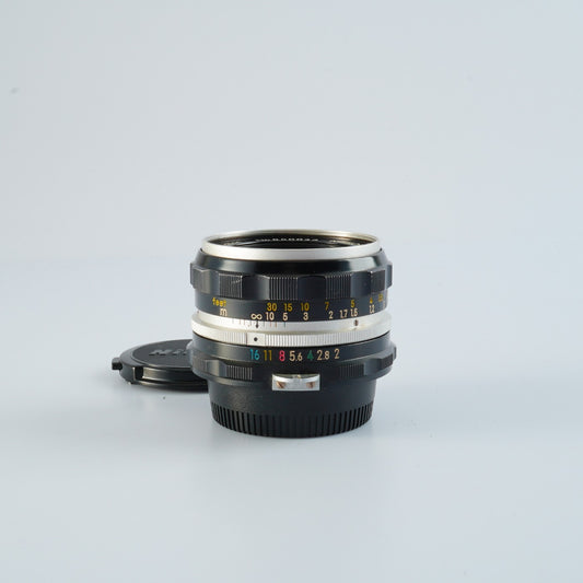 Nikon Nikkor-H Auto 50mm F/2 非Ai  単焦点レンズ