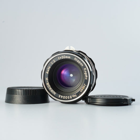 Nikon Nikkor-H Auto 50mm F/2 非Ai  単焦点レンズ