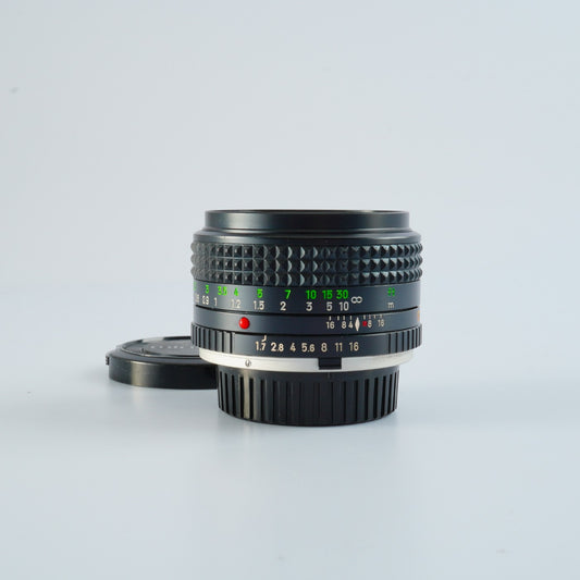 MINOLTA MC ROKKOR-PF 50mm F/1.7 単焦点レンズ