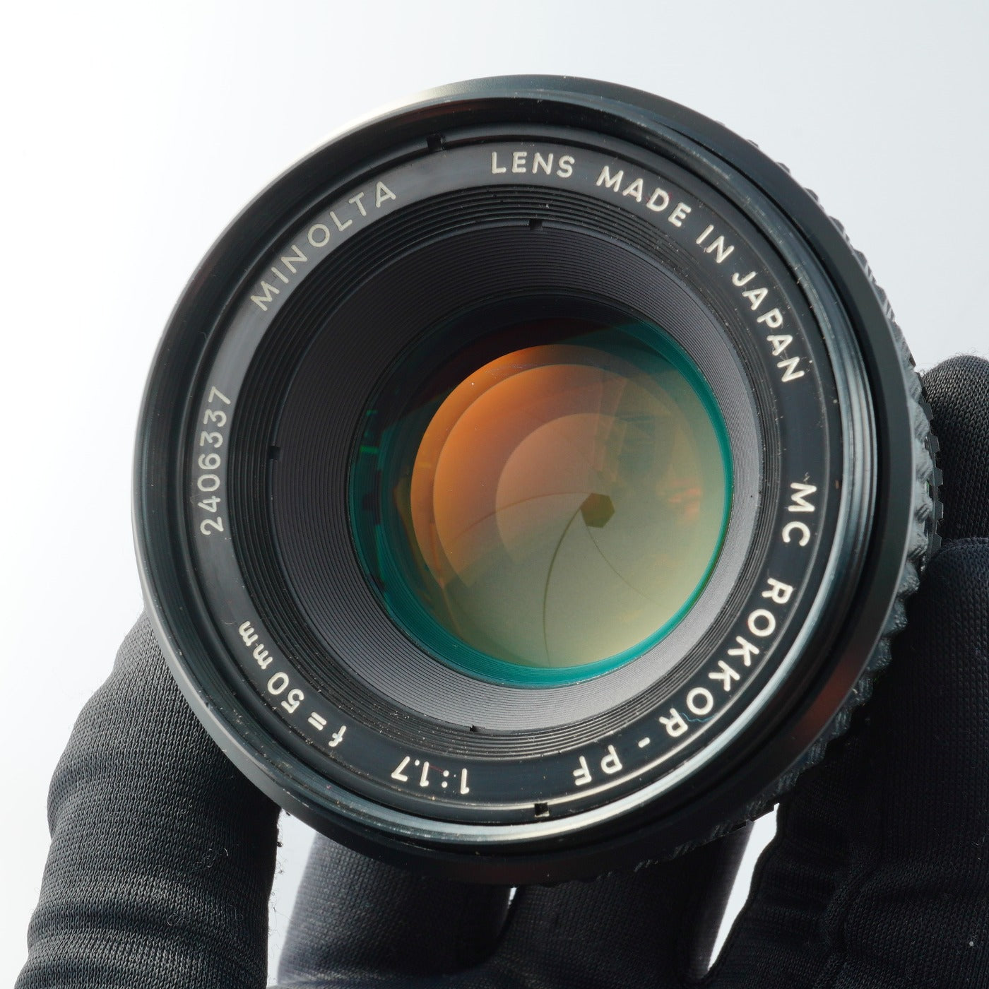 MINOLTA MC ROKKOR-PF 50mm F/1.7 単焦点レンズ