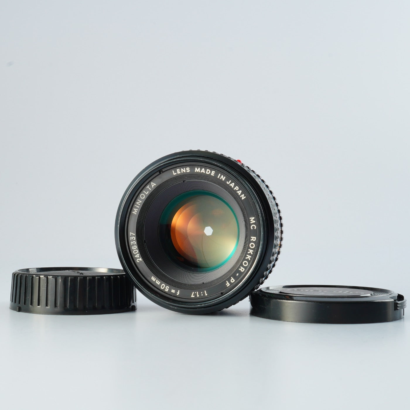 MINOLTA MC ROKKOR-PF 50mm F/1.7 単焦点レンズ