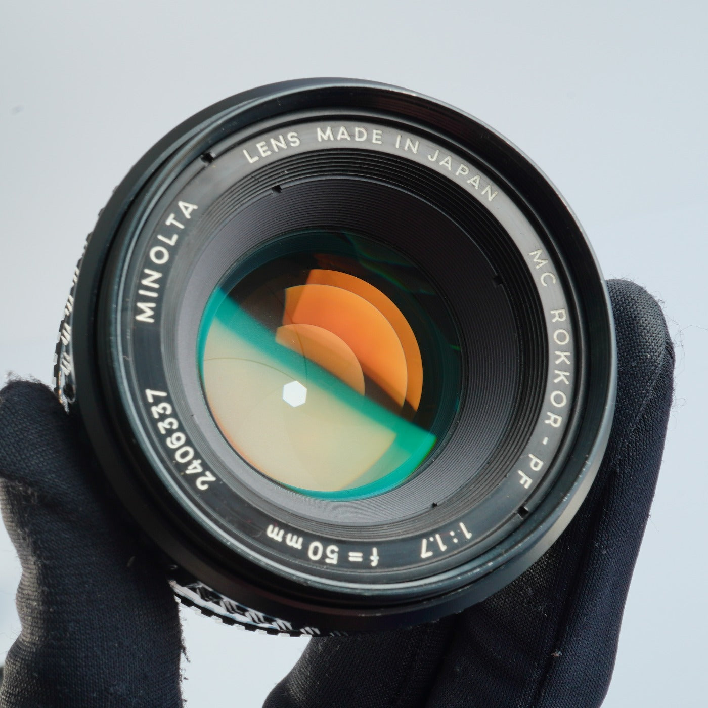 MINOLTA MC ROKKOR-PF 50mm F/1.7 単焦点レンズ