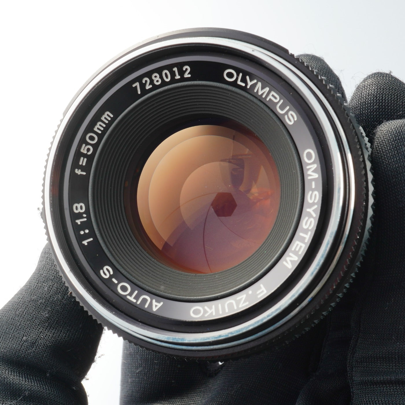 【ジャンク】 OLYMPUS OM System F.Zuiko Auto-S 50mm F/1.8  単焦点レンズ