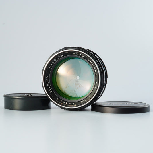 MINOLTA AUTO ROKKOR-PF 58mm F/1.4  単焦点レンズ